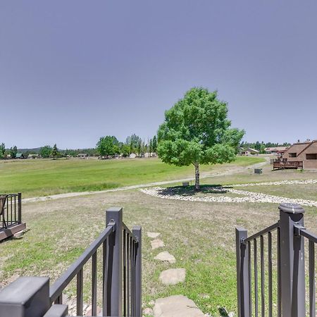 Ruidoso Golf Condo - Patio, Fire Pit And Mtn View! 외부 사진